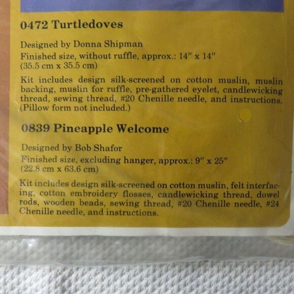 Vintage 80s Creative Circle Pineapple Welcome Sign Hanging Wicking 0839 - Picture 6 of 6